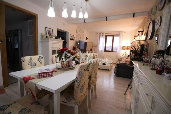 Maison briarde édifiée sur rez-de-jardin de 74m² habitable sur une parcelle de 537m² de terrain !