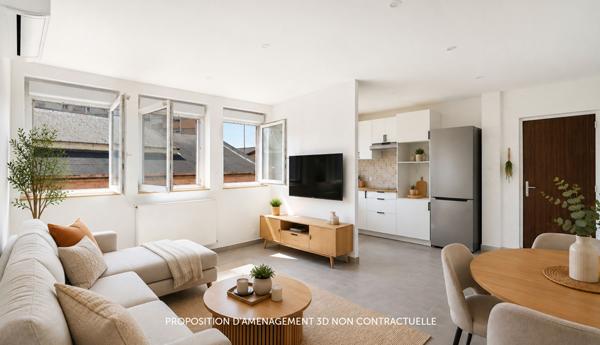 Appartement 3 pièces 57.6 m2