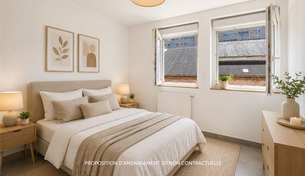 Appartement 3 pièces 57.6 m2