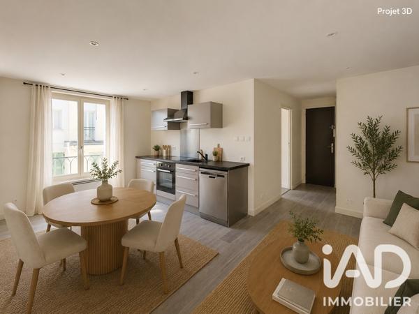 Appartement à vendre 2 pièces 37,82 m² Saint-Germain-en-Laye