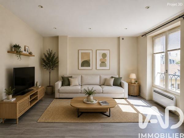 Appartement à vendre 2 pièces 37,82 m² Saint-Germain-en-Laye