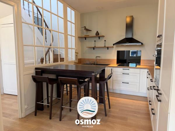 Maison de ville type 5 à quelques pas de la plage !