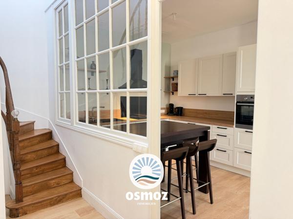 Maison de ville type 5 à quelques pas de la plage !