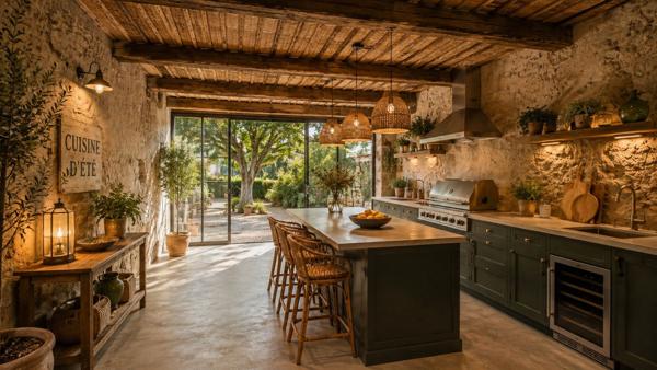 Mas provençal de caractère avec vaste jardin, dépendances et potentiel exceptionnel Monteux