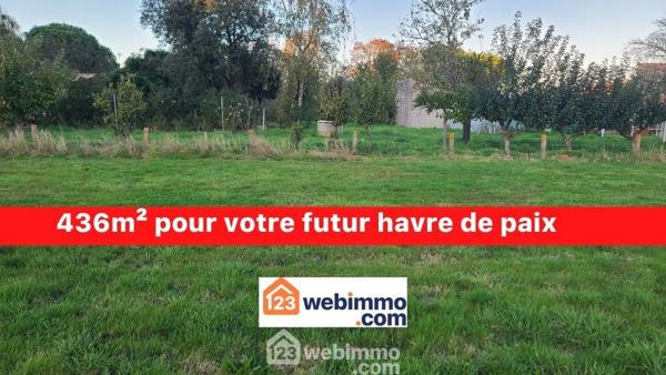 Terrain à bâtir 436 m² à Talmont-Saint-Hilaire 85440