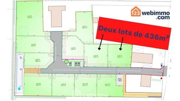 Terrain à bâtir 436 m² à Talmont-Saint-Hilaire 85440