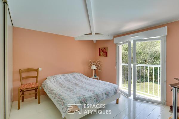 Entre étang et océan, une villa d’exception