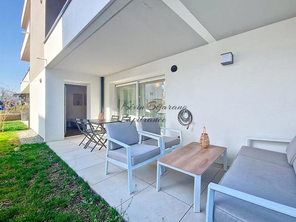 COLLONGES SOUS SALEVE, T2 rez-de-jardin à louer