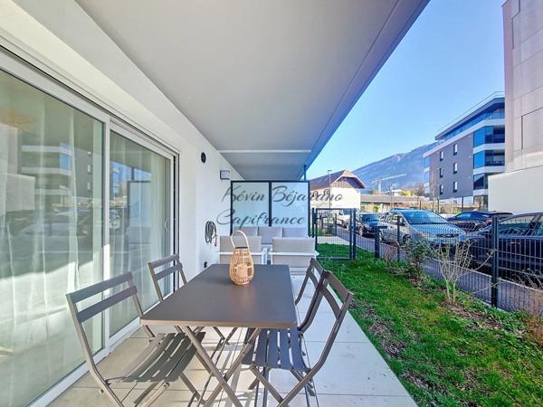 COLLONGES SOUS SALEVE, T2 rez-de-jardin à louer