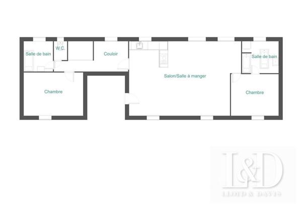 Beau T3 lumineux de 82 m² au dernier étage – Centre-ville de Limours