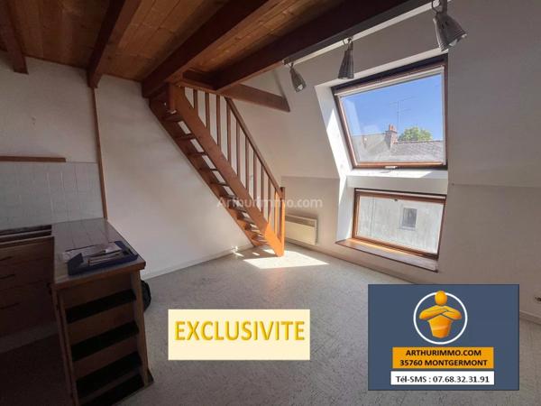 Vente                                                      Appartement
                        
                     2 pièces                                         à Melesse