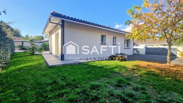 Maison récente à vendre sur la commune du Teich – environnement calme et prestations haut de gamme