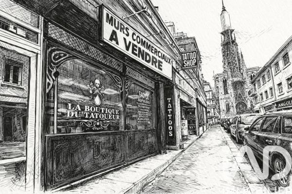 Murs commerciaux  à vendre 271,75 m² Rouen