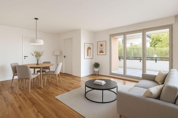 Carrières S/Seine,Nouveau Centre,3P,Terrasses,Parking