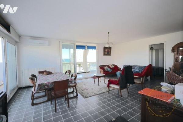 Vaste Appartement T2 avec vue mer et grande terrasse au centre-ville de La Grande Motte