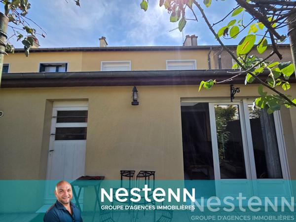 Maison à vendre au Mans ? Maison de ville avec 3 chambres, jardin, terrasse et garage