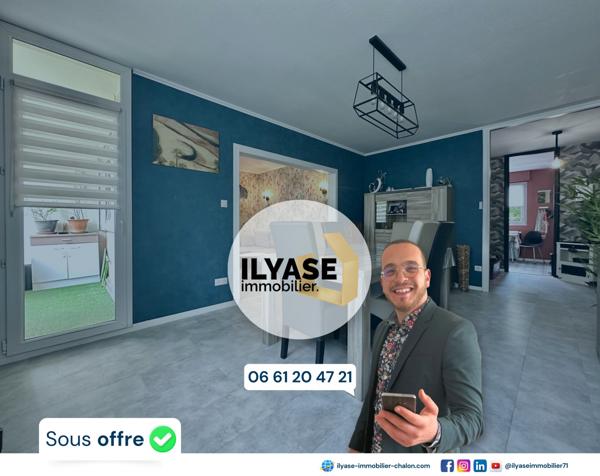 Chalon-sur-Saône (71100) SOUS OFFRE Appartement T5 | 88 m² | Balcon