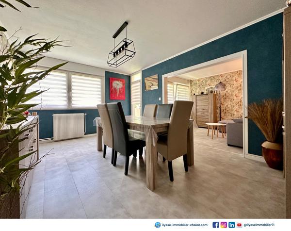 Chalon-sur-Saône (71100) SOUS OFFRE Appartement T5 | 88 m² | Balcon