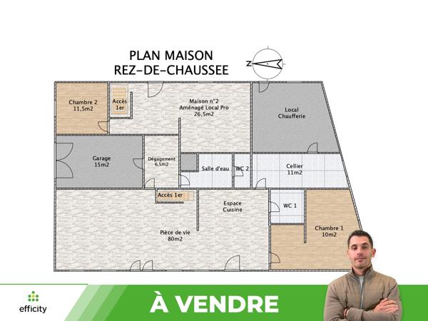 Maison
         9 pièces
        - 260 m² 189 000 € *