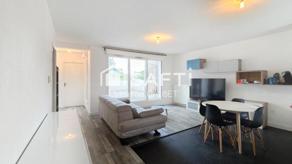 T3 dernier étage + 2 terrasses + garage – Péchabou