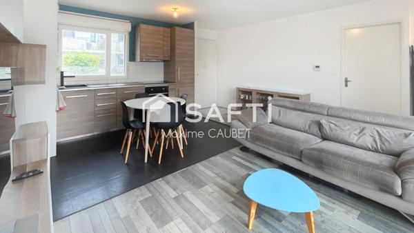 T3 dernier étage + 2 terrasses + garage – Péchabou