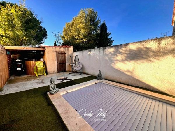 Maison familiale à Marignane - Maison T6 avec piscine, terrain de 547 m2, secteur résidentiel calme et recherché