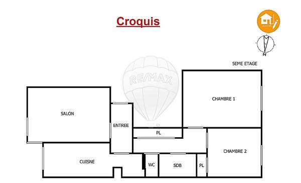 Appartement 2 chambre(s) à vendre - Villeneuve-la-Garenne, Hauts-de-Seine - 92