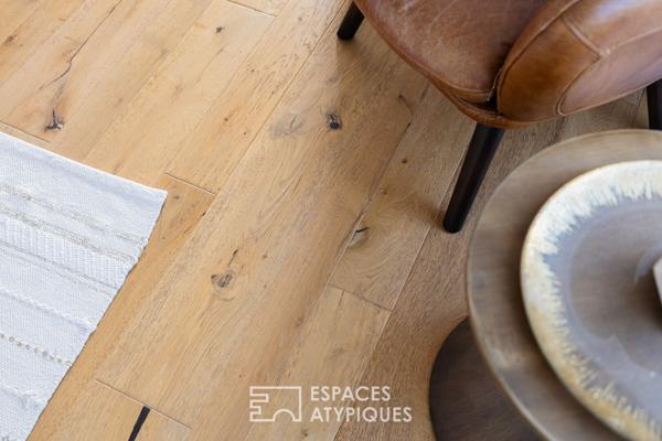 Contemporaine de plain-pied aux matériaux d’exception