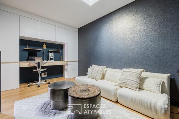 Contemporaine de plain-pied aux matériaux d’exception