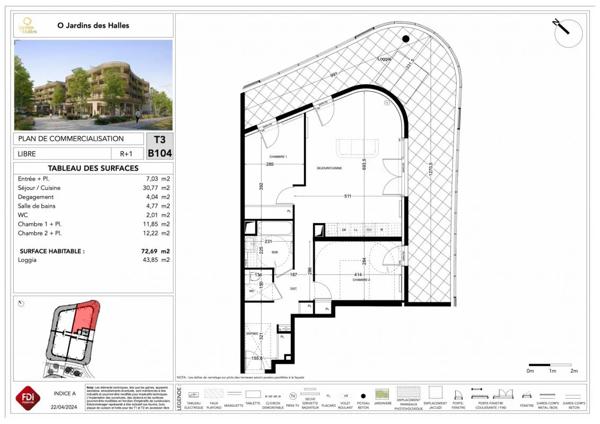 Appartement à louer à Saint-Jean-de-Védas (34430)
