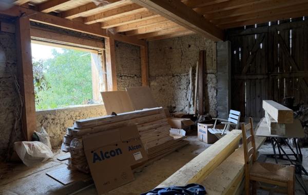 Vente Maison 90m² hab sur 11500m² de terrain Gresin