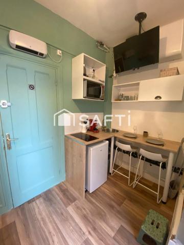 Studio entièrement meublé à 2 minutes de la plage