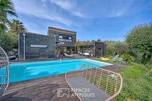 Villa contemporaine avec vue imprenable