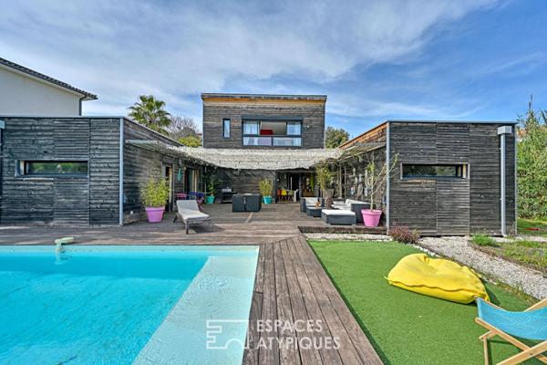 Villa contemporaine avec vue imprenable