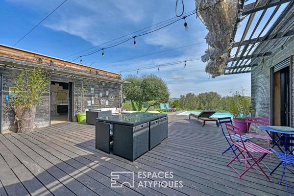 Villa contemporaine avec vue imprenable