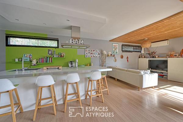 Villa contemporaine avec vue imprenable