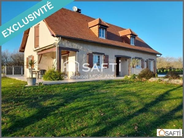 Propriété de charme de 200m2 tout confort avec piscine