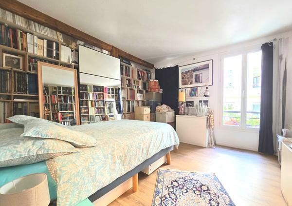 3 pièces, triple exposition, calme - Bastille Popincourt