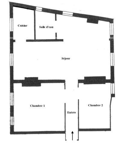 3 pièces, triple exposition, calme - Bastille Popincourt