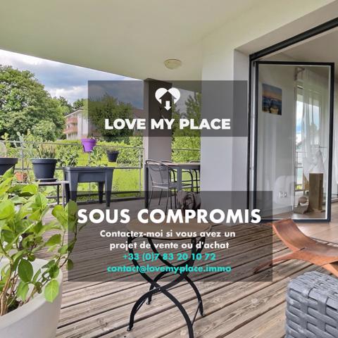 Divonne-les-Bains (01220) Appartement 2 chambres avec grande terrasse - Proximité centre