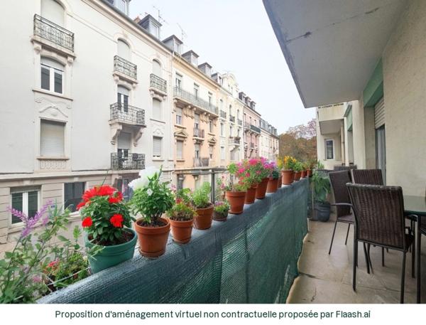 Bel appartement 4 pièces rénové