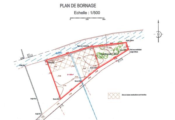 Saclas (91690) Terrain de 1529 m² constructible et viabilisé à SACLAS