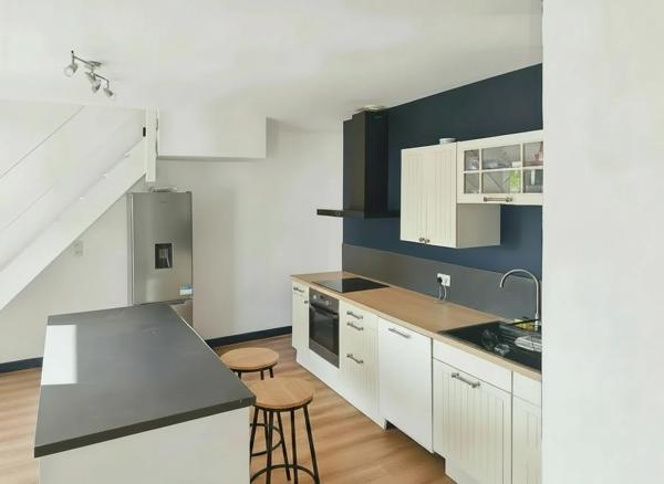 Maison lumineuse 2 chambres avec jardin
