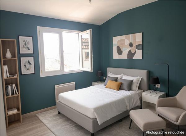 Maison lumineuse 2 chambres avec jardin