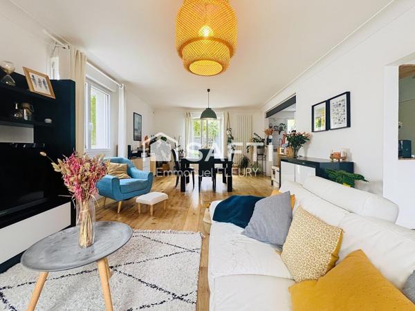 NANTES HIPPODROME / BOISSIÈRE – MAISON RÉNOVÉE – 5 CHAMBRES – GARAGE – JARDIN