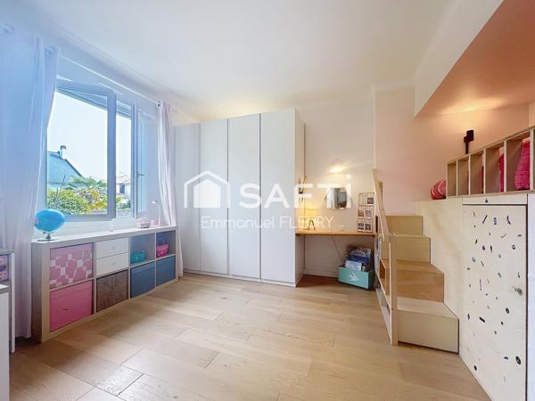 NANTES HIPPODROME / BOISSIÈRE – MAISON RÉNOVÉE – 5 CHAMBRES – GARAGE – JARDIN