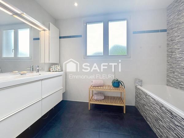 NANTES HIPPODROME / BOISSIÈRE – MAISON RÉNOVÉE – 5 CHAMBRES – GARAGE – JARDIN