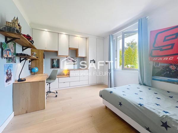 NANTES HIPPODROME / BOISSIÈRE – MAISON RÉNOVÉE – 5 CHAMBRES – GARAGE – JARDIN