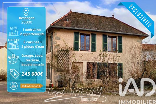 Maison à vendre 4 pièces 97 m² Besançon