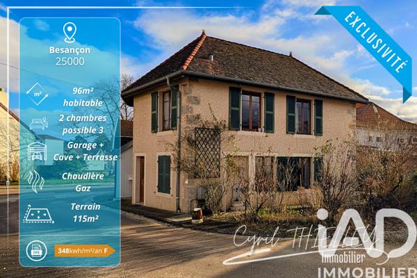 Maison à vendre 4 pièces 97 m² Besançon
